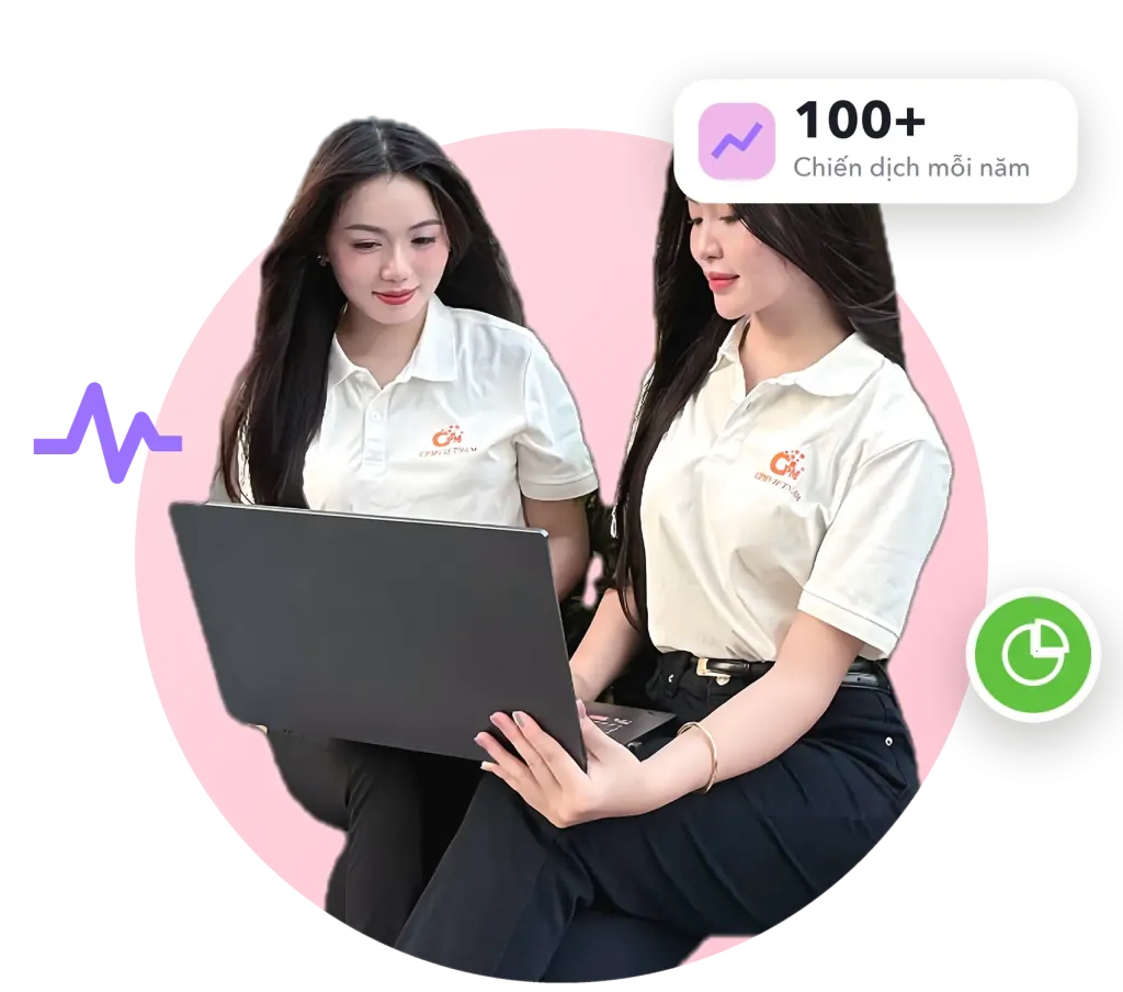 Nhân viên CPM Việt Nam làm việc cùng nhau